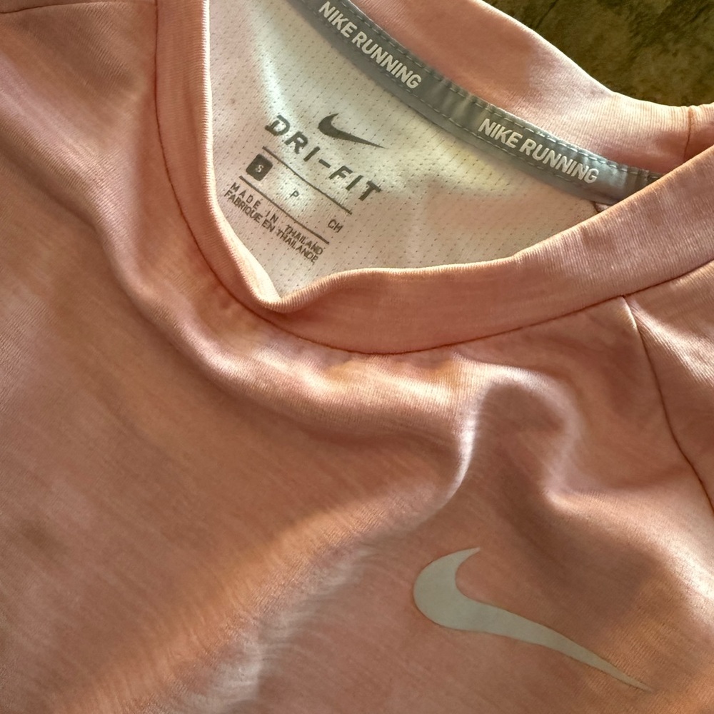 Nike Light Pink Dri-Fit Athletic Top